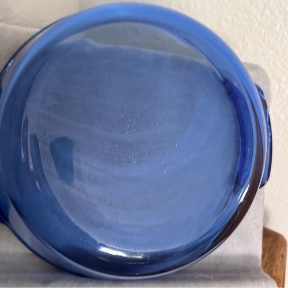 Anchor Hocking Cobalt Blue 1.5 Quart Casserole Dish 1-1/2 Qt Baking Serving Dish - Picture 11 of 16